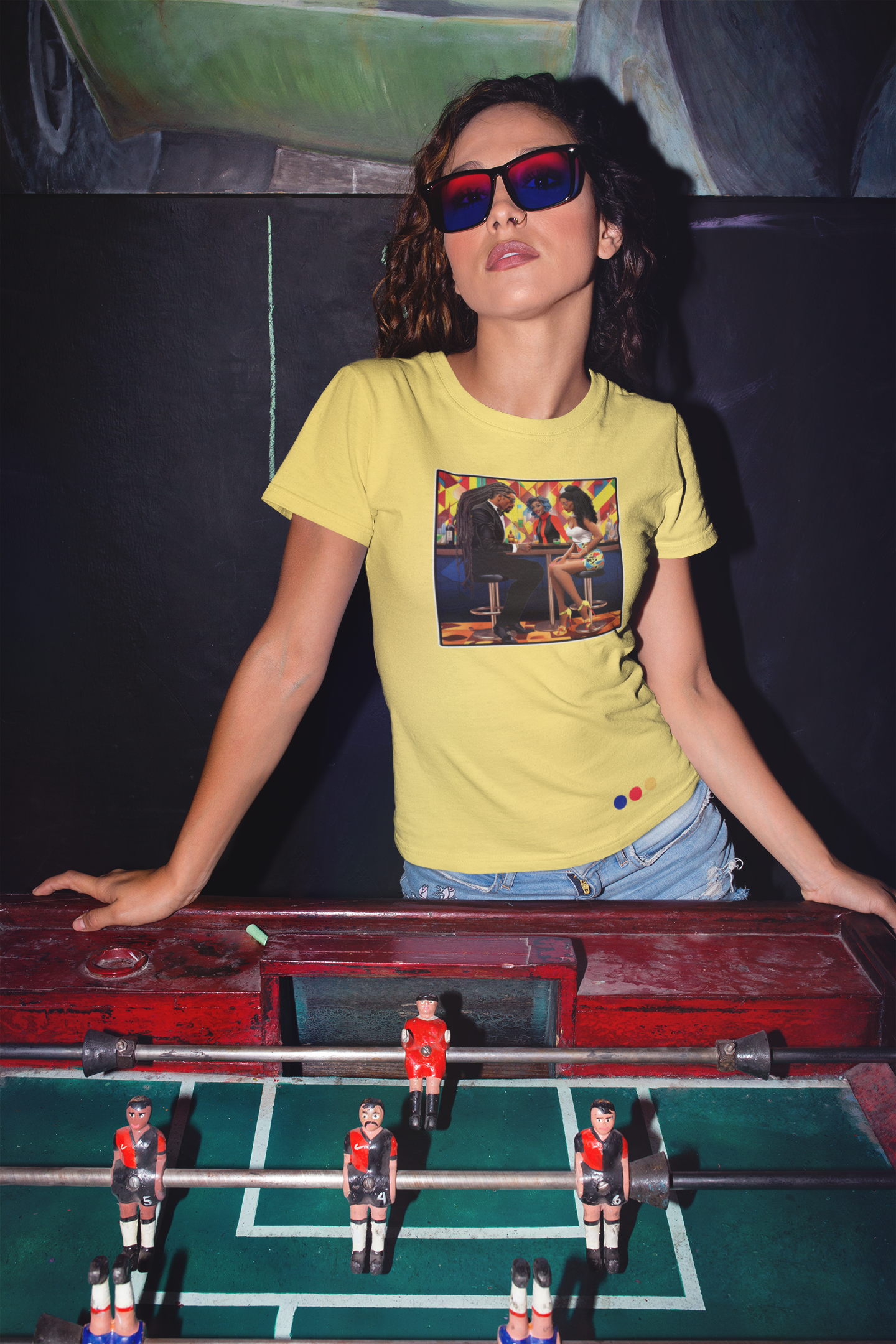Unisex - First Date Cheers Graphic T-Shirt