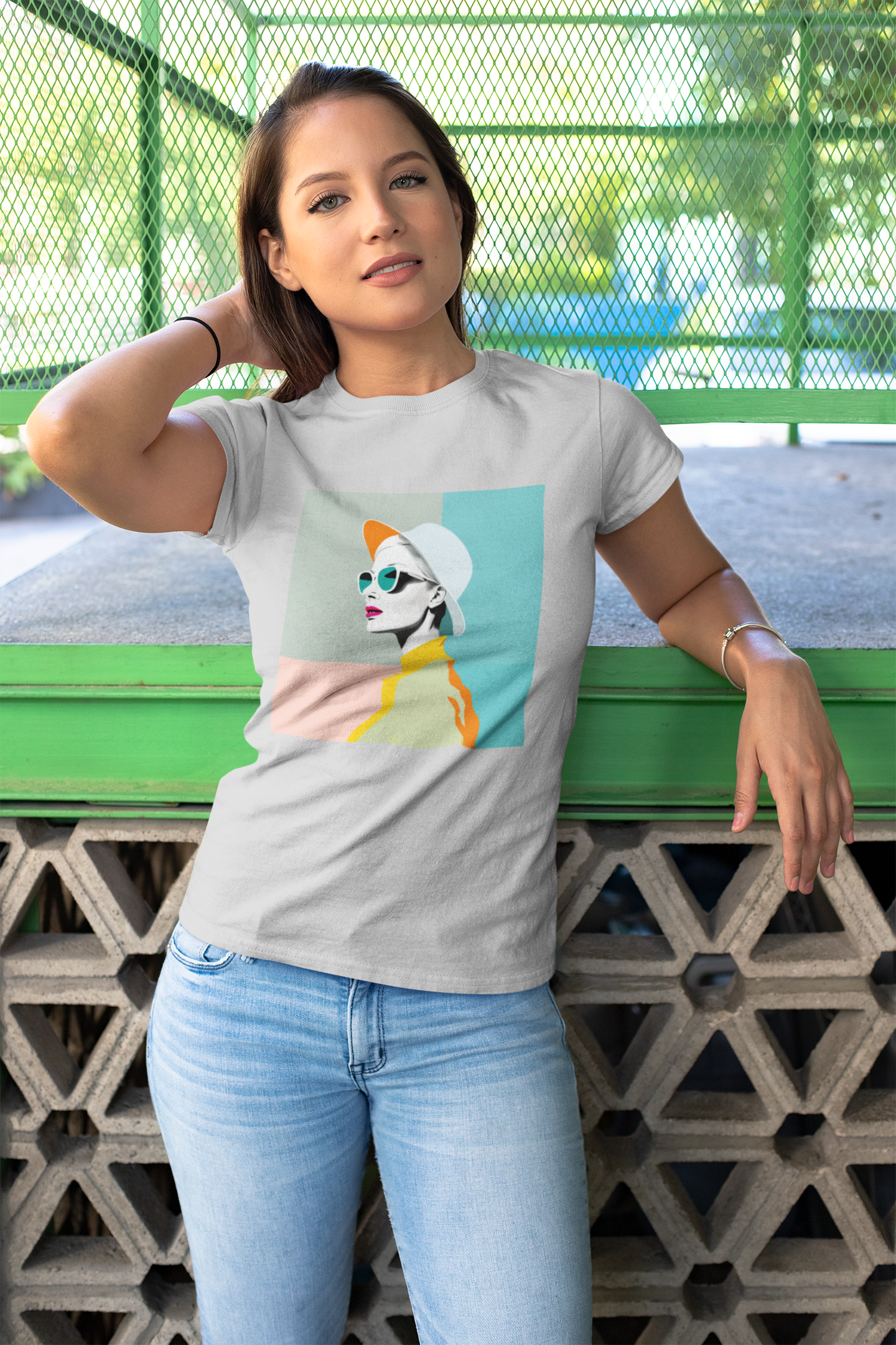 Women's - Summer Pop Graphic T-Shirt